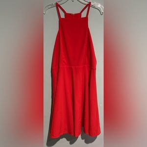 Lulus Fit and Flare Mini Dress NWT